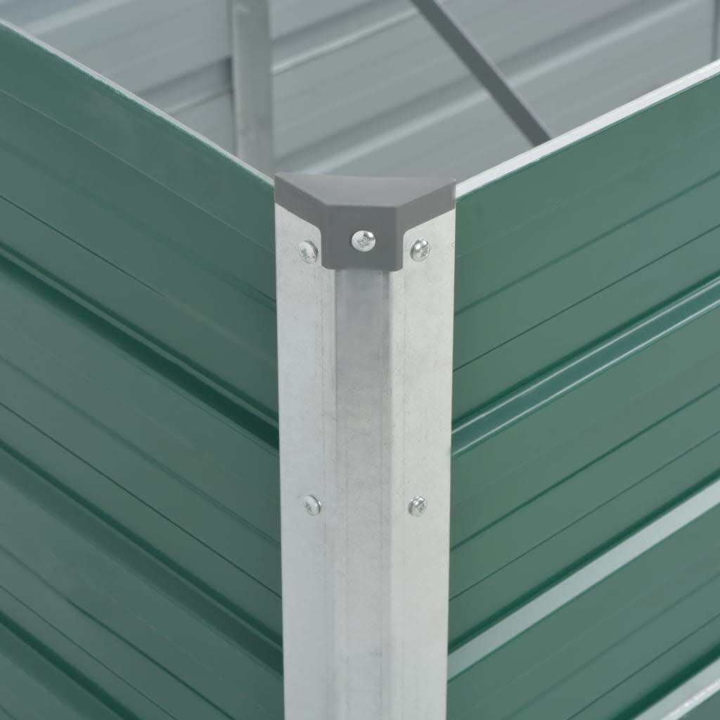 Raised Bed Green Galvanized steel Large Heavy Duty Raised Bed