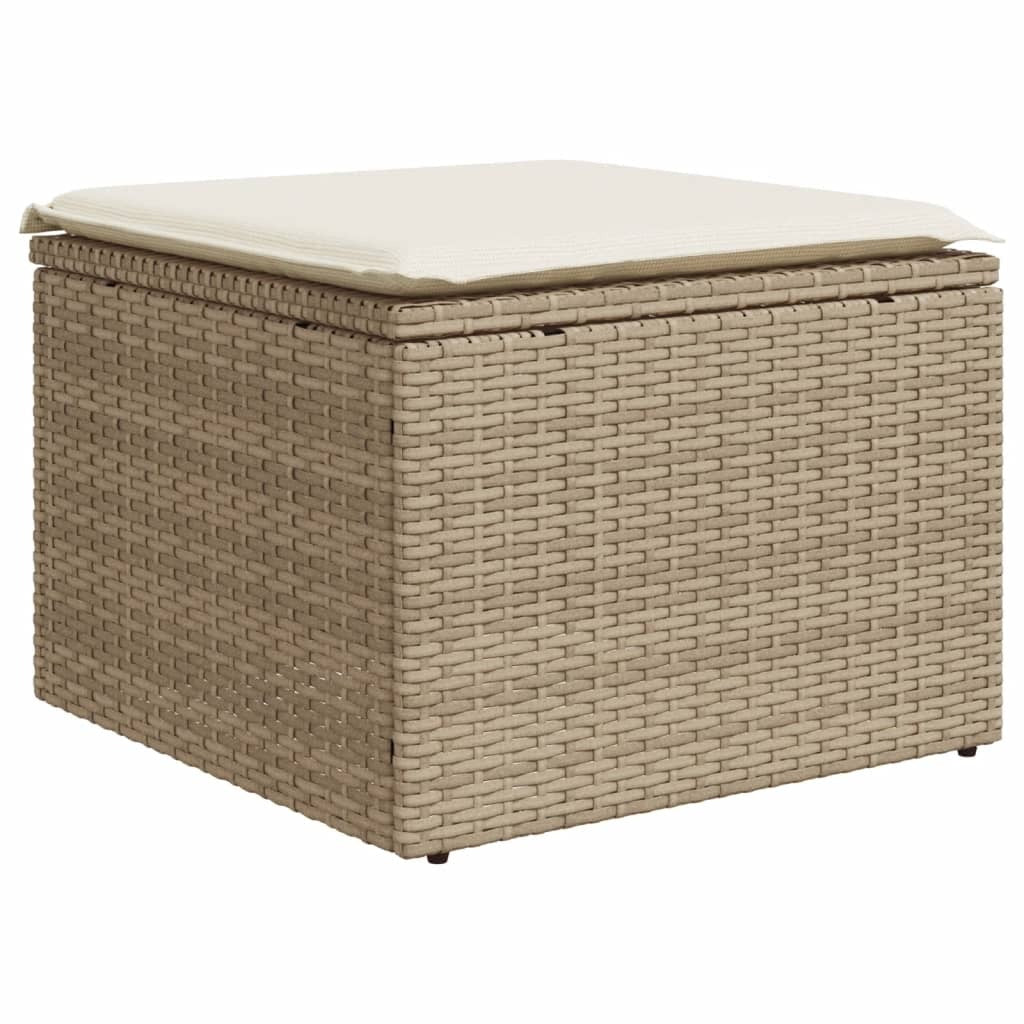 Garden Sofa Set Beige PE rattan Modular Garden Sofa Set