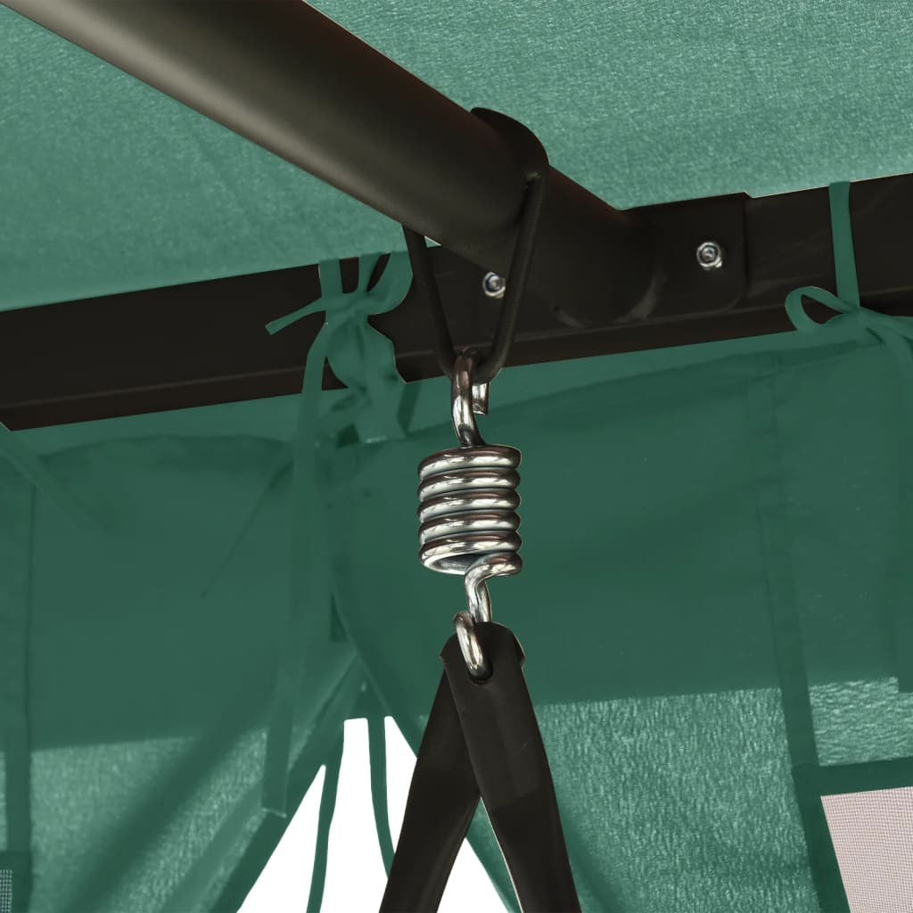 Garden Gazebo Green Powder-coated steel Large