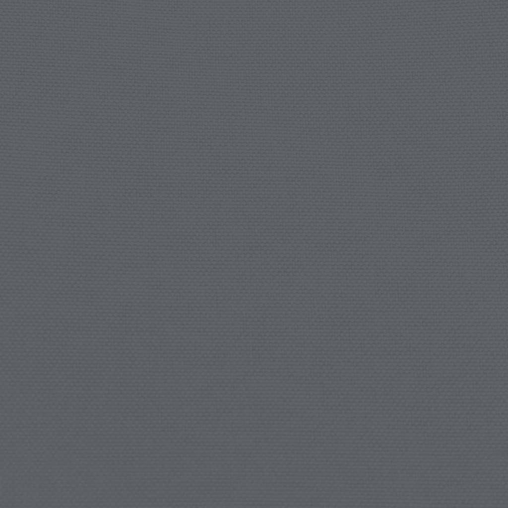 Garden Swing Bench Dark grey Powder-coated steel Large