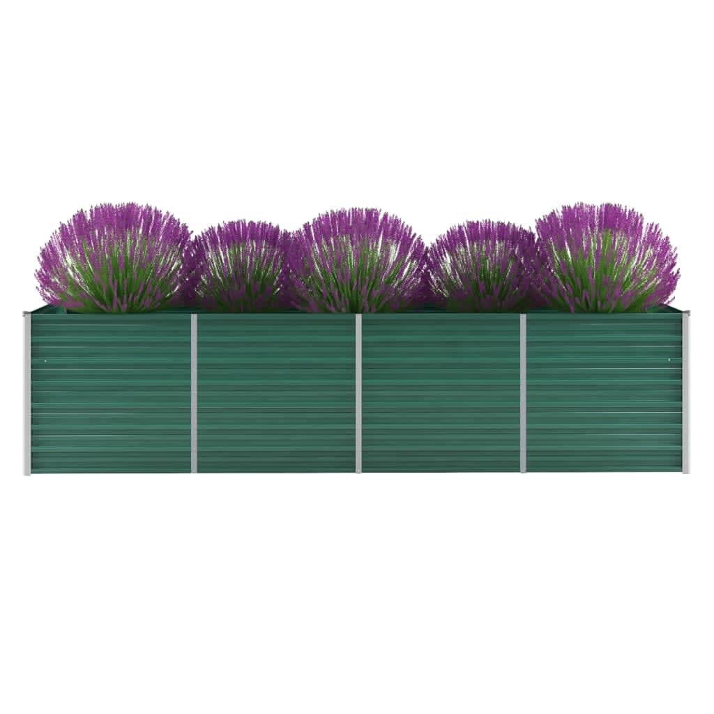 Raised Bed Green Galvanized steel Large Heavy Duty Raised Bed