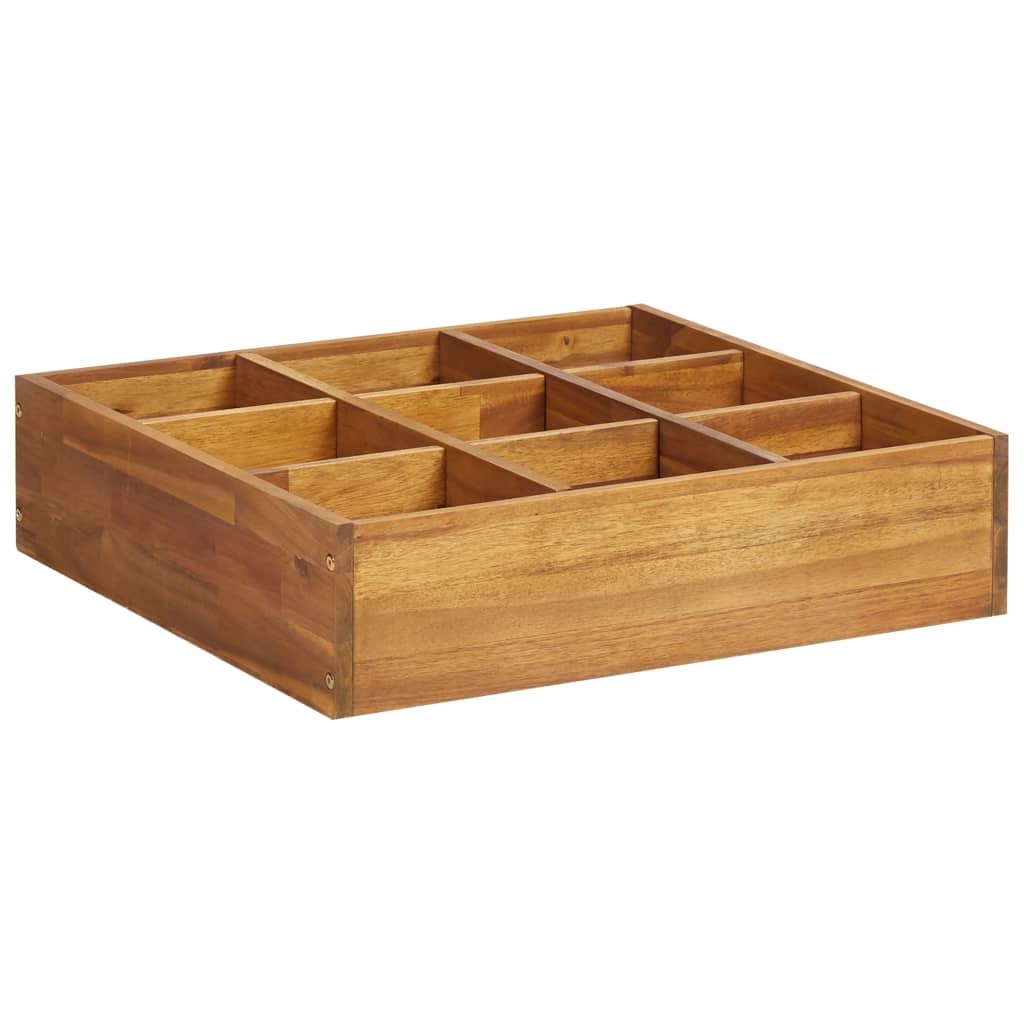 Garden Raised Bed Natural wood Solid acacia wood