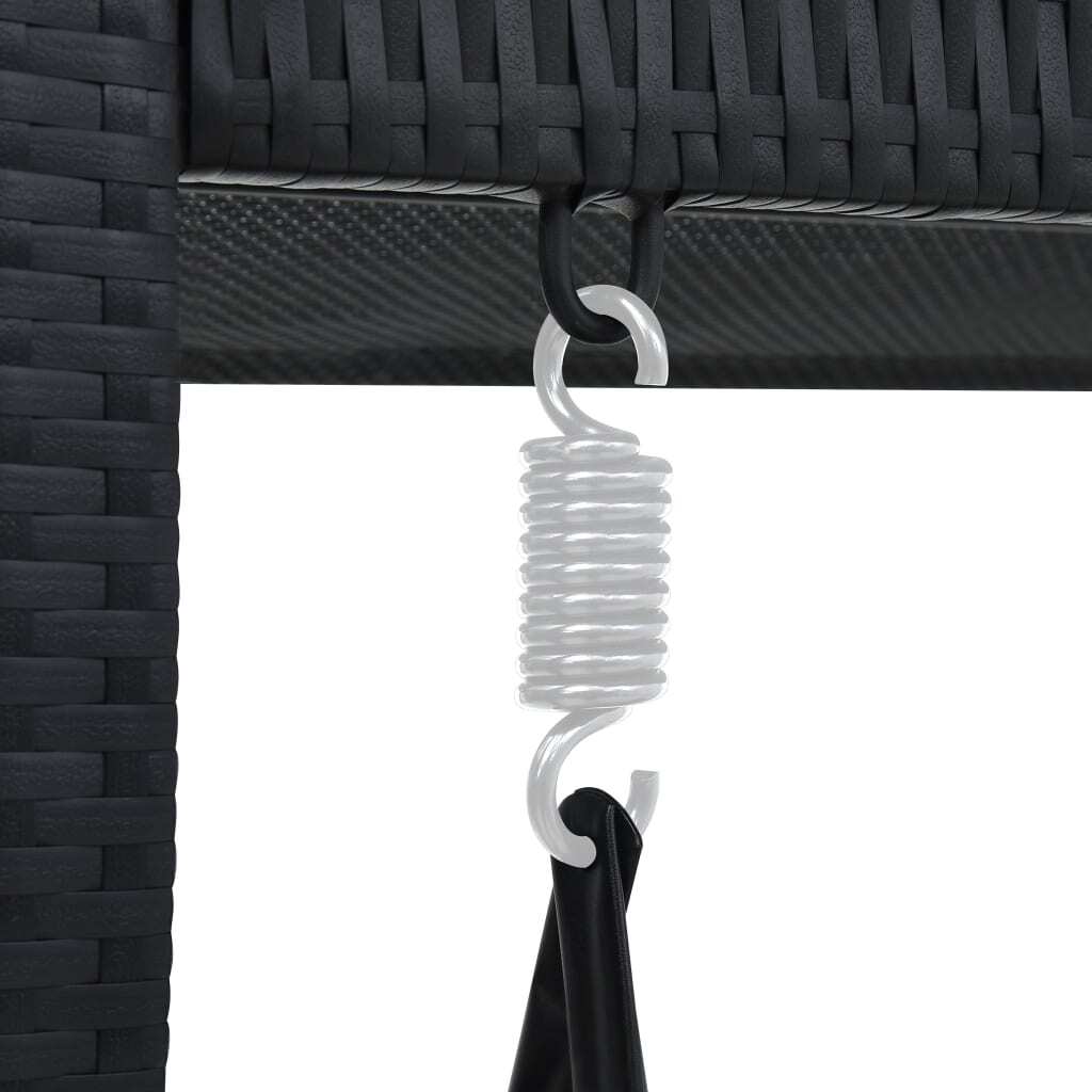 Swing Bench Black, Cream White