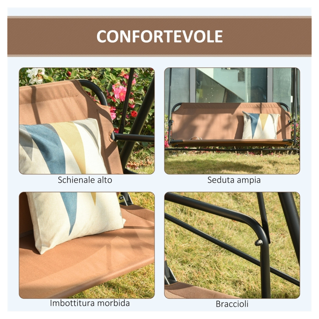 3-Person Porch Swing